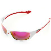ACTION 2001KT0 ホワイトレッド RM3 [スポーツサングラス]