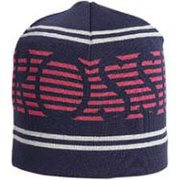 STRIPE LOGO BEANIE RLIJB04 NAVY [スキー キャップ ユニセックス]