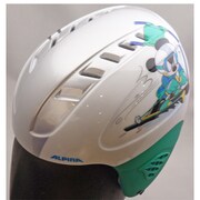 CARAT SET DISNEY A9220210ALPINA WT ディズニー ミッキーマウス 51-55cm [スキーヘルメット ジュニア]