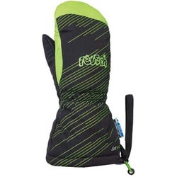 マキシ R-TEX XT ミトン MAXI R-TEX XT MITTEN 49 85 515 7781 ブラック/グリーンゲッコー IIサイズ(2-3才) [スキー グローブ キッズ]