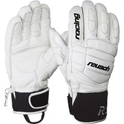RACING SPIRIT DRIVE REU18RSDRWH65 ホワイト サイズ6.5 [スキーグローブ]