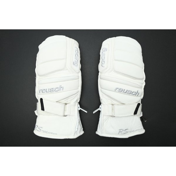 ロイシュ reusch RACING SPIRIT MITTEN REU16RSMITWH75 ホワイト 7.5インチ [スノーグローブ レディース]  - www.gigascope.net