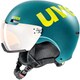 hlmt 500 visor 5662136005 ディープエメラルドマット 55-59cm [スキーヘルメット]