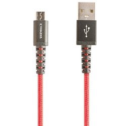 micro-USB強靭ケーブル 1.2m レッド VPBD120MRD