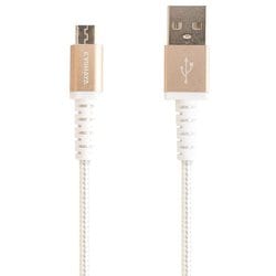 micro-USB強靭ケーブル 1.2m ホワイト VPBD120MWH