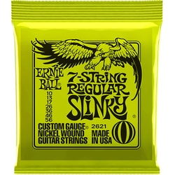 エレキギター弦 7弦 （10-56） 7-String Regular Slinky（レギュラー・スリンキー） #2621 Regular Slinky 7-String