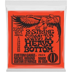 ヨドバシ Com Ernie Ball アーニーボール 2624 エレキギター弦 Skinny Top Heavy Bottom 8 String 通販 全品無料配達