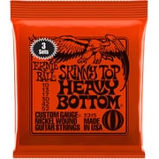 エレキギター弦 (10-52) 3セットパック Skinny Top Heavy Bottom Slinky(スキニ―トップ・ヘビーボトム・スリンキー) #3215 S.T.H.B. Slinky 3-Pack