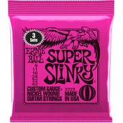 #3223 Super Slinky 3-Pack [エレキギター弦 （09-42） 3セットパック Super Slinky（スーパー・スリンキー）]