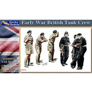 GEC35GM0022 WW.II前期 英軍戦車クルー [1/35スケール プラモデル]