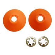 バスケット 2個1組 PB-41 732002 オレンジ 45mm [スキー ストック パーツ]