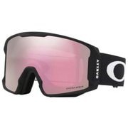 LINE MINER L 70700601 Matte Black（Prizm Snow Hi Pink Iridium） [スキーゴーグル 眼鏡対応]