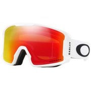 Line Miner XM 70930900 Matte White Prizm Snow Torch Iridium [スキーゴーグル 眼鏡対応]
