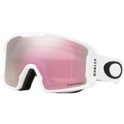 Line Miner XM 70931100 Matte White Prizm Snow Hi Pink Iridium [スキーゴーグル 眼鏡対応]