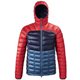 トリロジー ダイアモンド ダウン フーディ TRILOGY DIAMOND DOWN HOODIE M MIV8469 8729 INDIAN/ROUGE Mサイズ（日本：Lサイズ） [アウトドア ダウンウェア メンズ]
