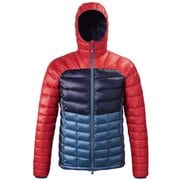 トリロジー ダイアモンド ダウン フーディ TRILOGY DIAMOND DOWN HOODIE M MIV8469 8729 INDIAN/ROUGE Mサイズ（日本：Lサイズ） [アウトドア ダウンウェア メンズ]