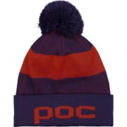 ポック ジャカード ビーニー POC Jaquard BeanIe 64252 Lead Blue/PrIsma Red ONE SIZE [スキー キャップ ユニセックス]