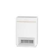 セラミックファンヒーター 木造3畳/コンクリート4.5畳まで(断熱材なし) ホワイト EF-1219D-W