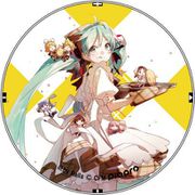 ペコミクちゃん 缶バッジ A. キービジュアル [キャラクターグッズ]