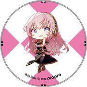 ペコミクちゃん 缶バッジ E. 巡音ルカ [キャラクターグッズ]