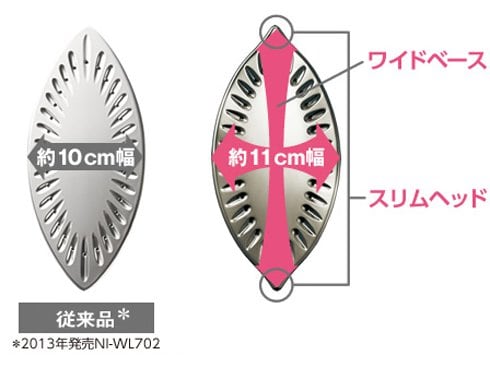 パナソニック コードレススチームWヘッドアイロン ピンク NI-WL405-P 71ffmitAEoS._UF350,350_QL80_.jpg