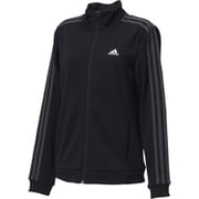 FYJ03 W MUSTHAVES 3ストライプスウォームアップジャケット BLK/GRYシックスS J/M [ジャージ トップス レディース]