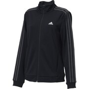 FYJ03 W MUSTHAVES 3ストライプスウォームアップジャケット BLK/GRYシックスS J/L [ジャージ トップス レディース]