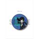 PSYCHO-PASS レザーバッジ PlayP-A 狡噛慎也 [キャラクターグッズ]