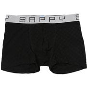 BLK L SAPPY モザイクボクサー 黒 L D-302
