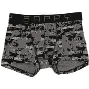 BLK M SAPPY ロゴカモフラボクサー 黒 M D-319
