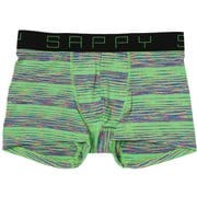 GRN L SAPPY マルチボーダーボクサー 緑 L D-326