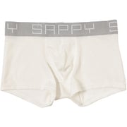 WHT M SAPPY グロスブロックローライズ 白 M D-516