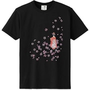 S-3258A [立体おみやげTシャツ 小桜舞妓 クロ S]