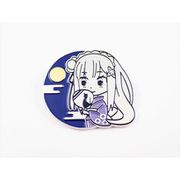 Re：ゼロから始める異世界生活 京とりっぷバッジ エミリア浴衣ver. [キャラクターグッズ]