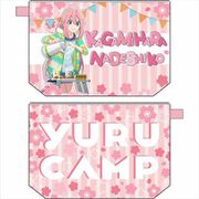 ゆるキャン△ お花見キャンプ 撥水ポーチ 各務原なでしこ [キャラクターグッズ]