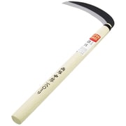 両刃中厚鎌 鋼付 安来鋼 180mm 360mm柄