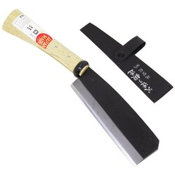 地型鉈 片刃 鋼付 180mm