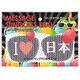 MSG-SE008 メッセージサングラスシール I LOVE 日本 [パーティーグッズ]