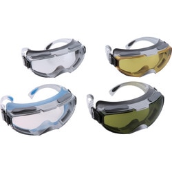 NO.1395-BU [トーヨーセフティ ハイパーグラス ブルー クリア(スペクタクル型)]