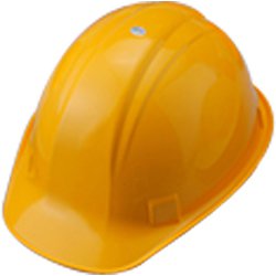 NO.170F-Y [トーヨーセフティ ヘルメット 黄]