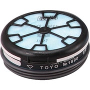 NO.1892 [トーヨーセフティ TOYO 取替え用吸収缶防じんフィルター(区分S1)付き]