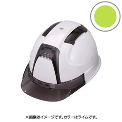 NO.390F-OTSS-LM [トーヨーセフティ ヘルメット ヴェンティー ライム]