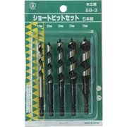大西 木工用ショートビットセットSB-3 NO1-SB3
