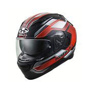 KAMUI 3 ACCEL フルフェイス フラットブラックレッド L