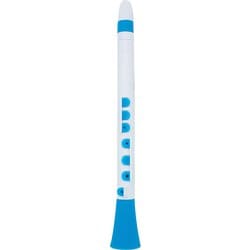 プラスチック製管楽器 ドゥード シリコンキー仕様 DooD White/Blue N430DWBL