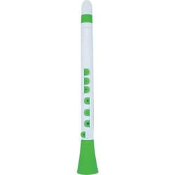 プラスチック製管楽器 ドゥード シリコンキー仕様 DooD White/Green N430DWGN