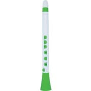プラスチック製管楽器 ドゥード シリコンキー仕様 DooD White/Green N430DWGN