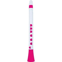 プラスチック製管楽器 ドゥード シリコンキー仕様 DooD White/Pink N430DWPK