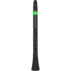 プラスチック製管楽器 ドゥード シリコンキー仕様 DooD Black/Green N430DBGN