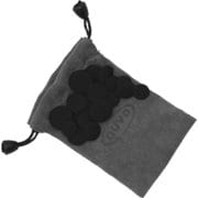 プラスチック製管楽器 Student Flute/jFlute専用カラーキーキャップ シリコン製 Black N225KCBK